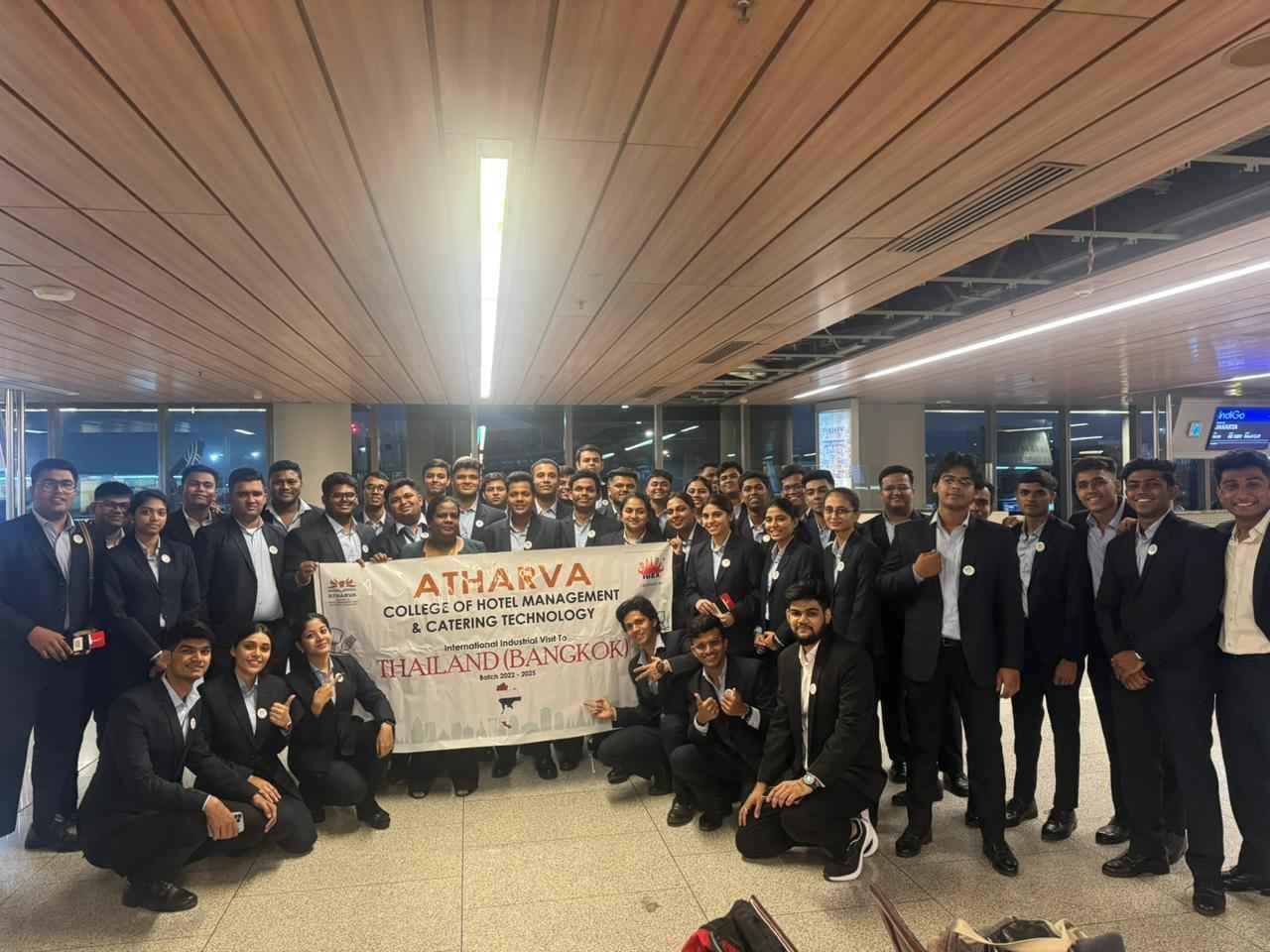Atharva College Of Hotel Management And Catering Technology Mumbai International Industrial Visit to Thailand photo 9